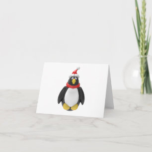 Carte Holly Jolly Penguin