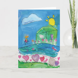 Carte Home is Where the Heart Is - KidsArt pour CHOC