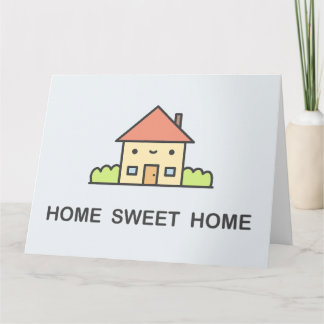 Carte Home Sweet Home