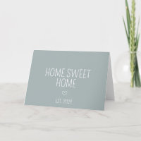 Home Sweet Home Nouveau propriétaire