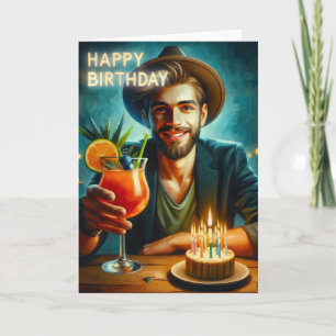 Carte Homme chapeau