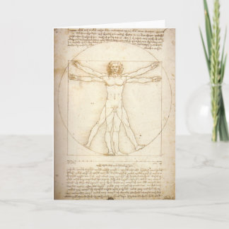 Carte Homme de Vitruvian