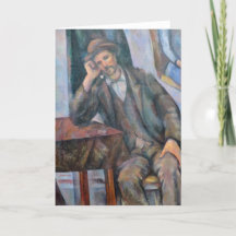 Homme Fumer un tuyau - Paul Cezanne - c1893