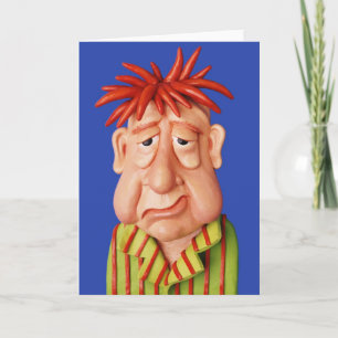 Carte Homme somnolent