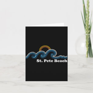 Carte Homme St Pete Beach Floride FL Vagues de surf Couc