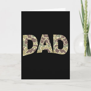 Carte Hommes École Vieux Camo Papa