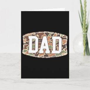 Carte Hommes École Vieux Camo Papa1 