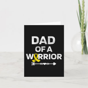Carte Hommes Papa D'Un Guerrier DIPG Sensibilisation L'E