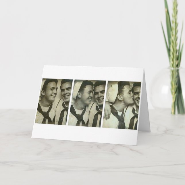 Carte Homosexuels vintages (Devant)