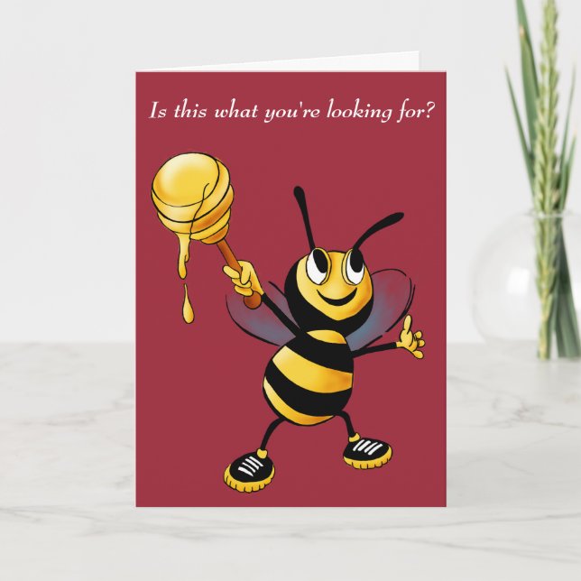 Carte Honeybee Rosh HaShana (Devant)