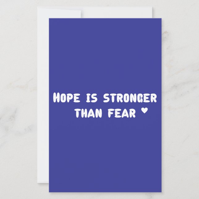 Carte Hope (Devant)