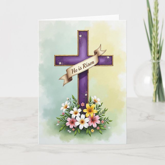 Carte Hope And Renewal Floral Card (Devant)