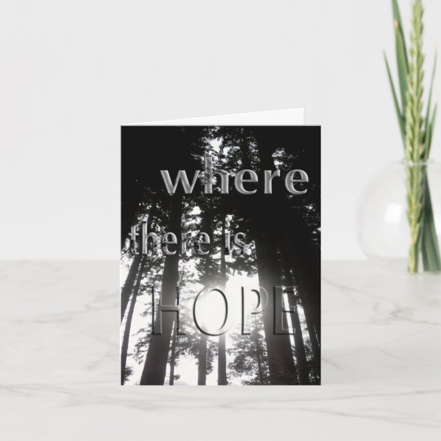 Carte Hope Notecard (Devant)