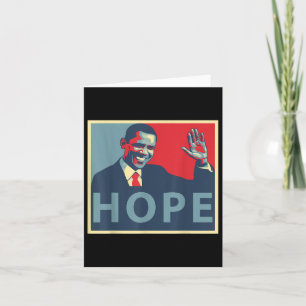 Carte Hope Obama 44 Président
