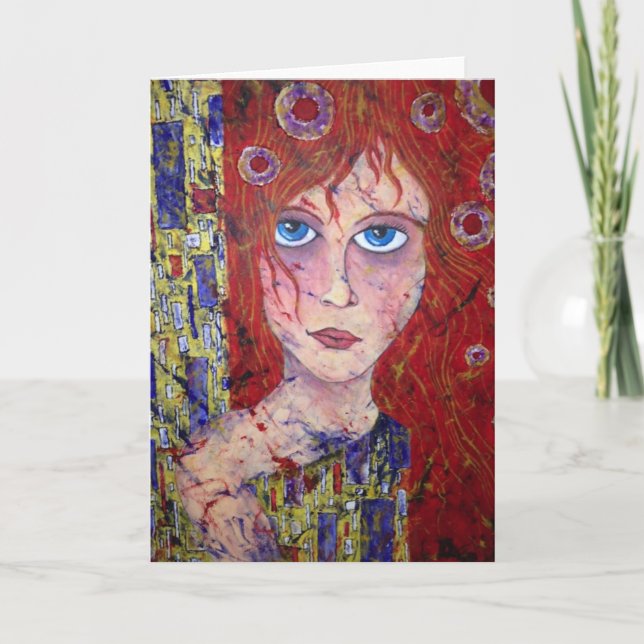 Carte HOPEFUL MAIDEN greeting card (Devant)