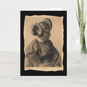 Carte Hopi américain Vintage