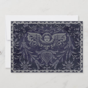 Carte horizontale 5x7 Ange ténébreux