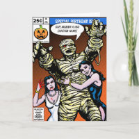 Horror Comic Style Anniversaire