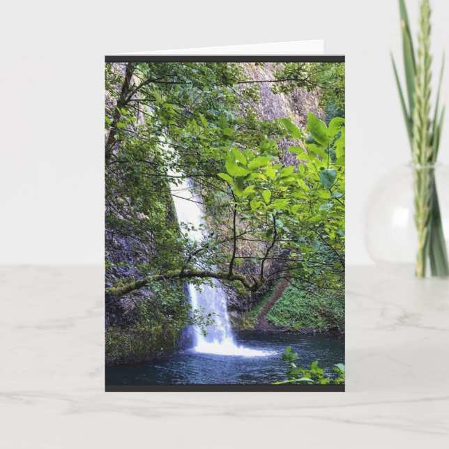 Carte Horsetail Falls, Oregon (Devant)
