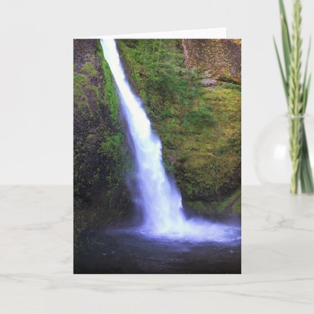 Carte Horsetail Falls, Oregon (Devant)
