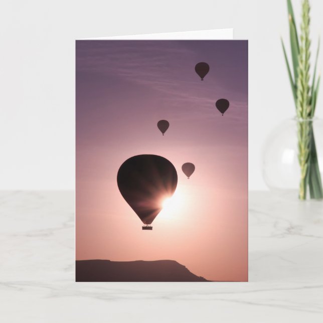 Carte Hot Air Balloon (Devant)