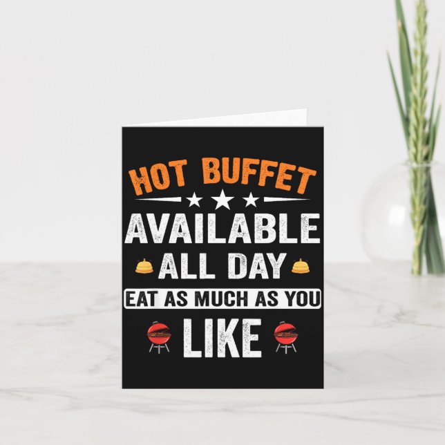 Carte Hot Buffet Available All Day Eat As Much As You Li (Devant)