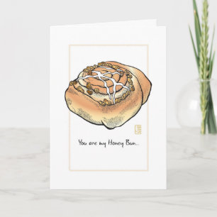 Carte Hot Bun "Juste parce que"