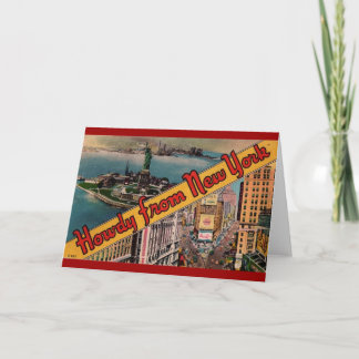 Carte Howdy de New York