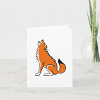Howling Red WOLF-Endangered animal graphique