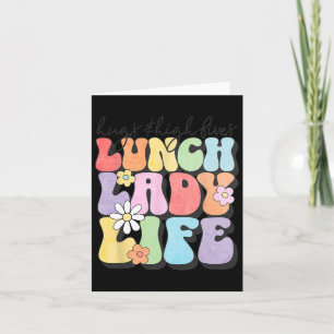 Carte Hugs Amp; High Fives Lunch Lady Vibes School Appre