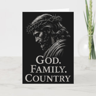 Carte Hugvyn Dieu Famille Pays Jésus Foi Chrétienne Mi