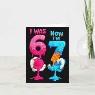 Carte Hugvyn j'avais 6 ans maintenant j'ai 7 ans anniver