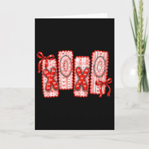 Carte Hugvyn Préparatoire Xoxo Saint-Valentin Rose Coque