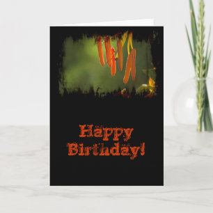 Carte Humboldt Lily Stamens Anniversaire