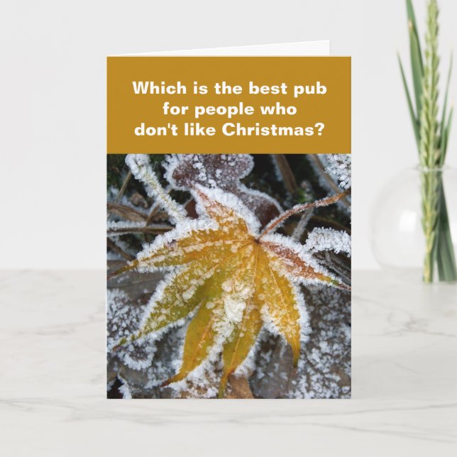 Carte Humbug Barre (Devant)