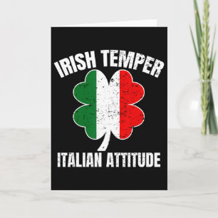 Carte Humeur Irlandaise Attitude Italienne St Patricks I