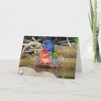 Carte humide de peinture