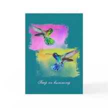 Carte Hummingbird Inspiration