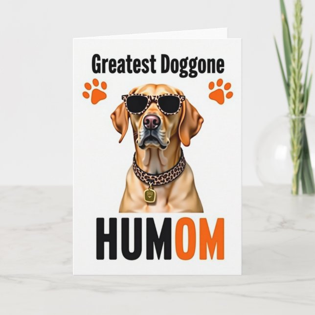 Carte Humom à motif tacheté (Devant)