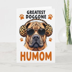 Carte Humom Chien Cool