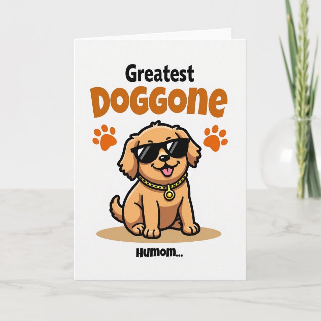 Carte Humom Cool Puppy (Devant)