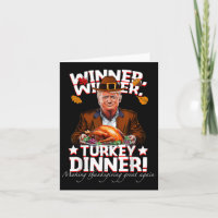 Humoristique Trump Gagnant Gagnant Dîner de dinde