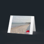 CARTE HUMOROUS BEACH CHRISTMAS GREETING CARD<br><div class="desc">THIS BEACH SCENE ALONG WITH A LOT OF HUMOR is A GREAT CARD FOR "ANYONE" IN "YOUR LIFE!" L'OMS EST CELEBRATING A "BEACH CHRISTMAS" OR WISH THAT THEY WERE (BUT YOU ARE RIGHT?) THANKS FOR STOPPING BY ONE OF MY EIGHT STORES!!!</div>