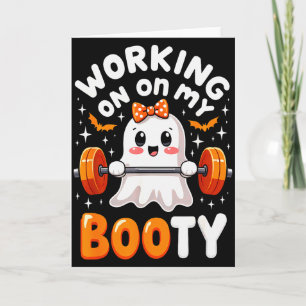 Carte Humour Boo Travaille Mon Fessier Gym Fitness Hallo