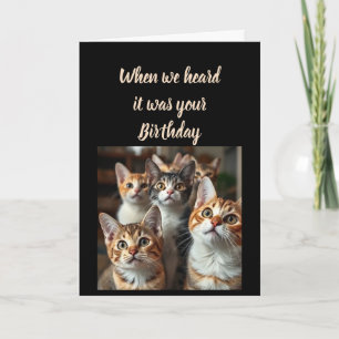 Carte Humour d'anniversaire de la part de nous tous les