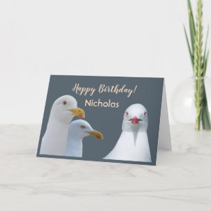 Carte Humour d'anniversaire personnalisé de la part de t