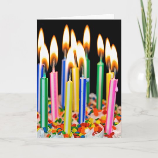 Carte Humour De Bougie D Anniversaire Zazzle Fr