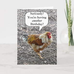 Cartes De Vœux Humour Poulet Zazzle Fr