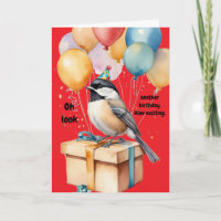Humour de l'anniversaire du poulet sarcastique cad