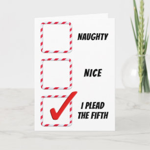 Carte Humour De Noël Coquin Ou Belle Boîte À Chèques